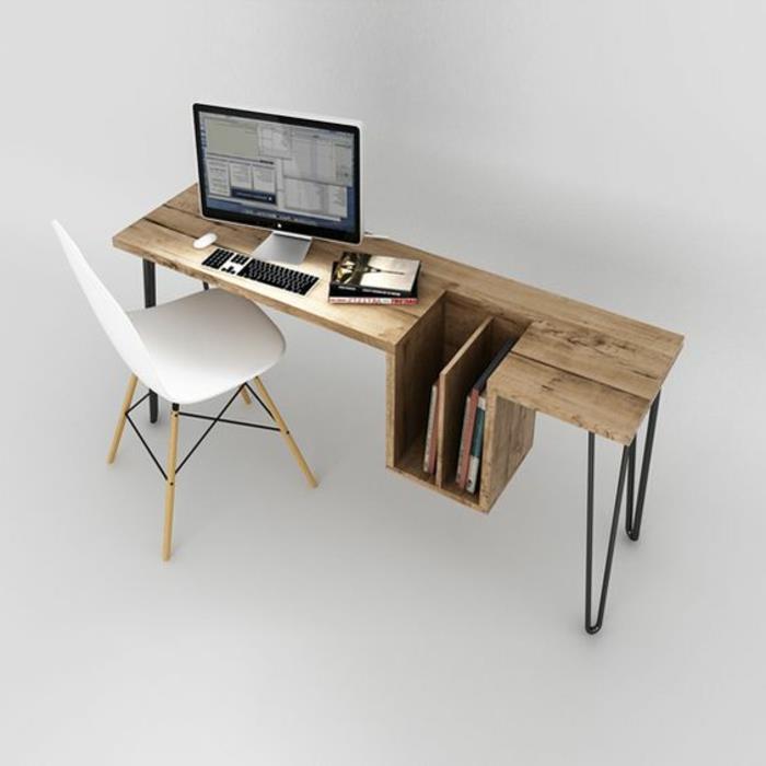 računalniški-pohištvo-zanimiv-računalniški-beli stol