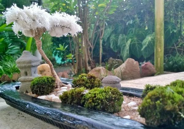 mini japoniškas-dirbtinis bonsai sodas