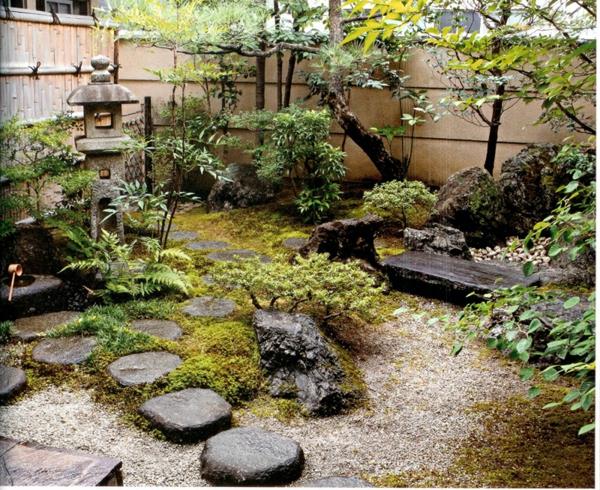 mini japonų sodo dekoravimas mažoms erdvėms