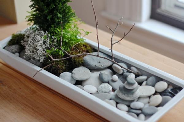 mini-zen-bahçe-doğal-taşlar-ve-küçük-bonsai