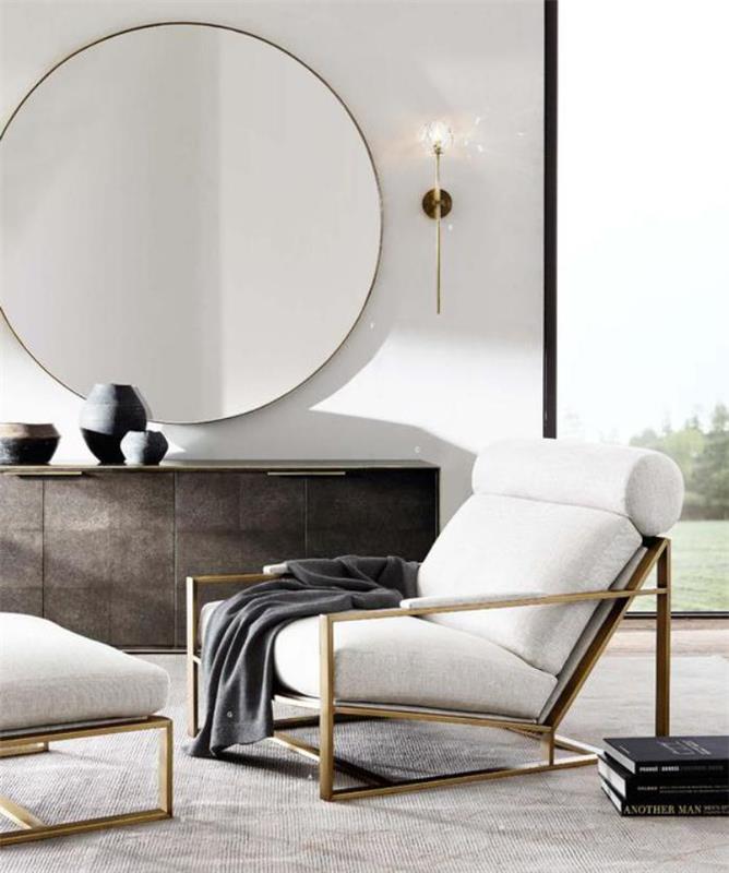 ayna-tasarım-oturma odası-dekorasyon-minimalist