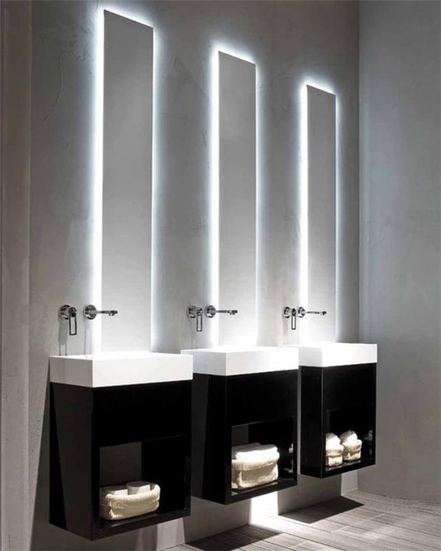 veidrodis-led-vonios kambarys-šviesa-juostelė-vonios kambarys-veidrodis-apšvietimas-vonios kambarys