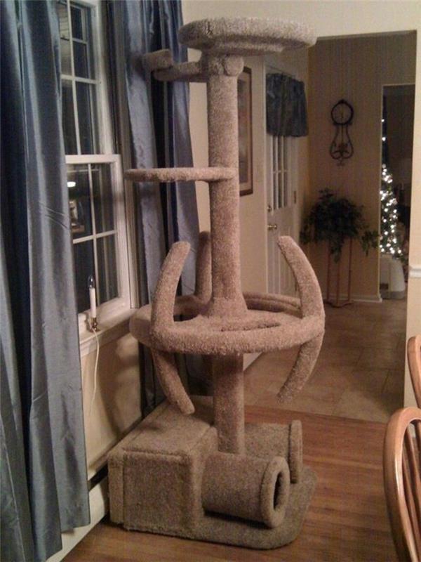kedi-mobilya-büyük-kedi-ağacı-birkaç-kedi için