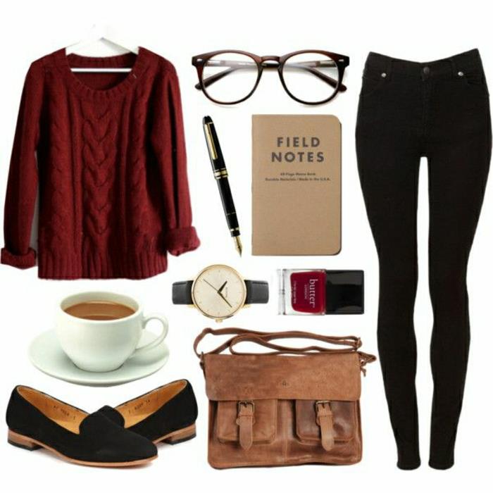 moda-hipster-elegantna-ženska-očala-hipster-kul-hipster