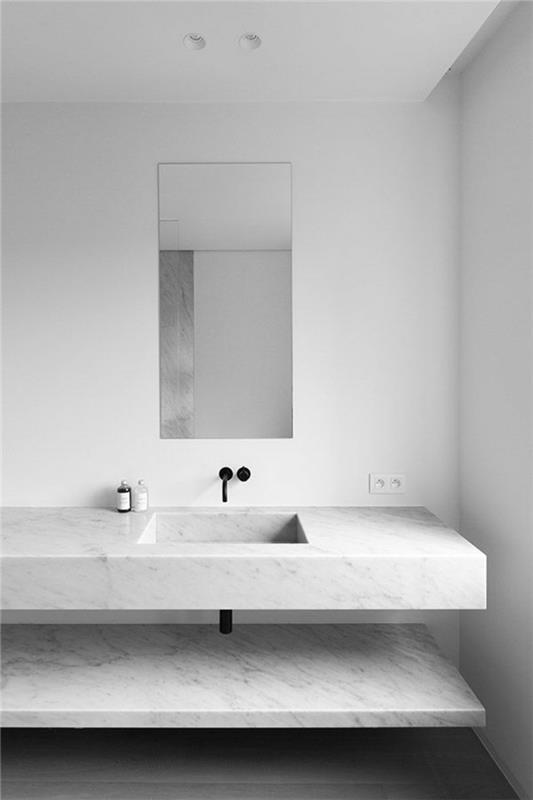 balto marmuro vonios modeliai-kaip išsirinkti geriausią jūsų vonios kambario dizainą