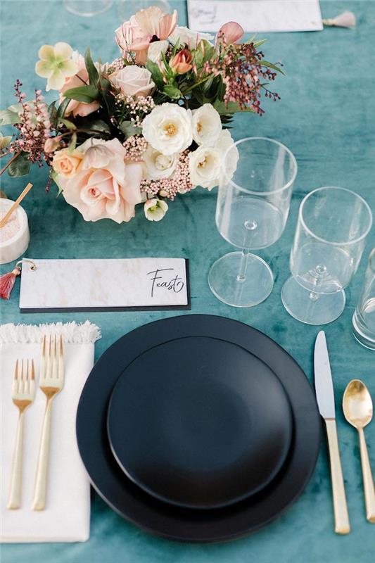 Poročni nosilec jedilnega lista poročna miza dekoracija kako okrasiti mizo