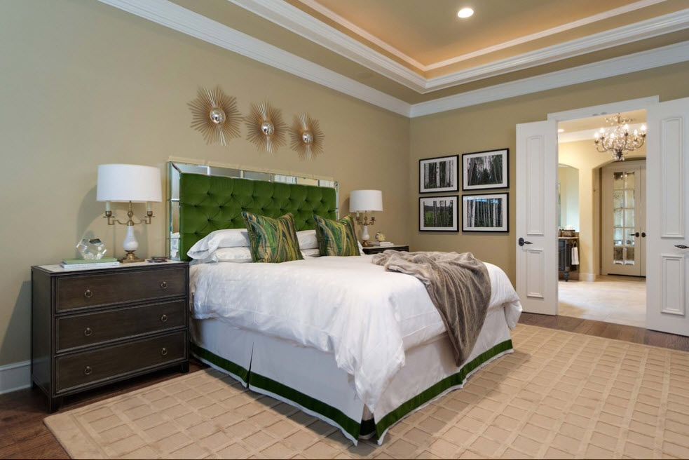 Dormitorio en tonos beige
