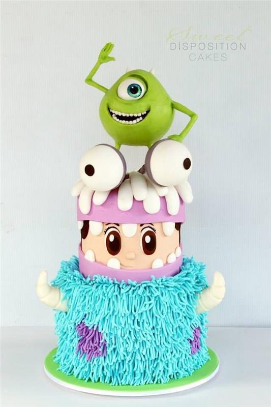 Bir doğum günü pastası resmi üzerinde Monsters High Cake fikri, kişiselleştirilmiş doğum günü pastası, orijinal yetişkin doğum günü pastası