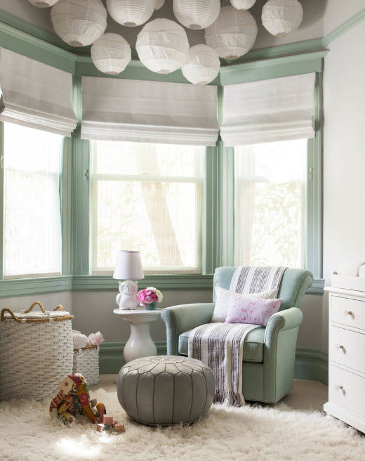 Habitación infantil en colores pastel
