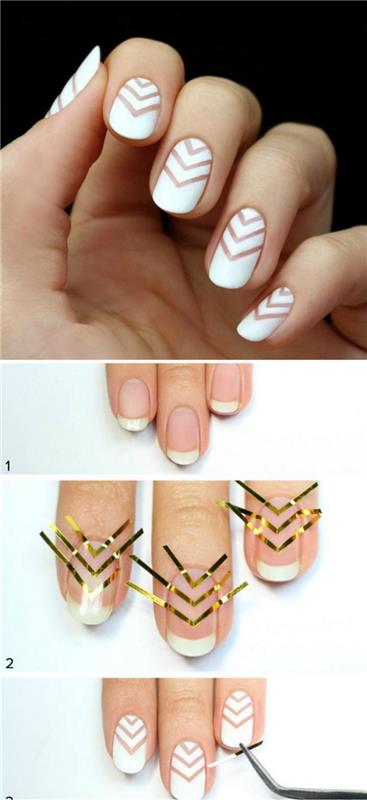 easy-nail-art-dekoravimas-easy-nagai-chevron-modelis