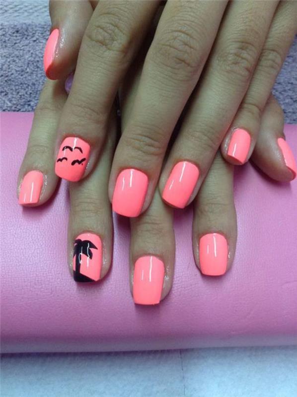easy-nail-art-simple-nail-art-in-pink-and-black