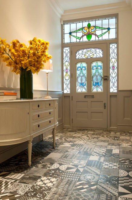 Patchwork sul pavimento