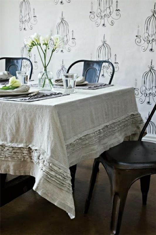 smėlio spalvos-lino-staltiesė-virtuvė-svetainė