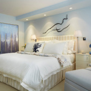 Blu tenue per le camere da letto