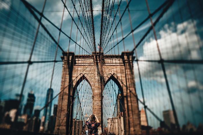 Sfondi tumblr, uomo che fotografa, struttura metala