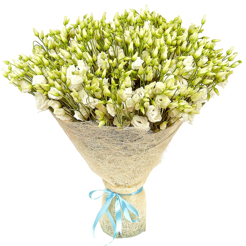 Nuostabi lisianthus puokštė