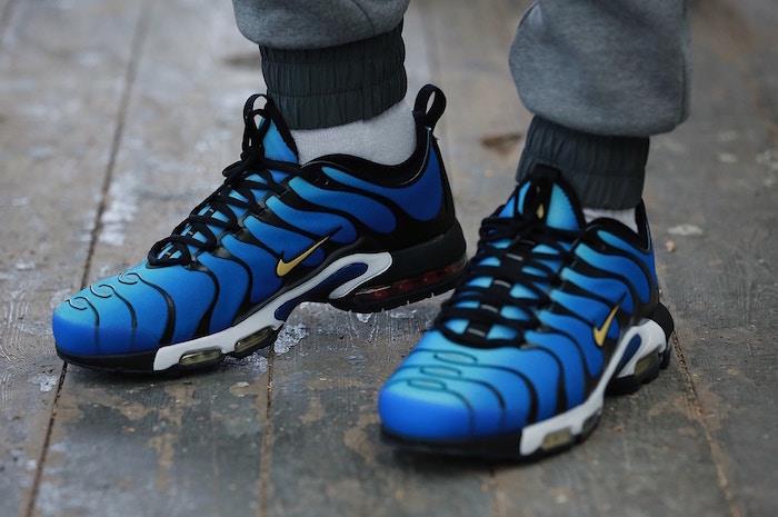 košarka jesen 2018 Nike Air Max Plus TN Ultra Hyper Blue shark moški trend