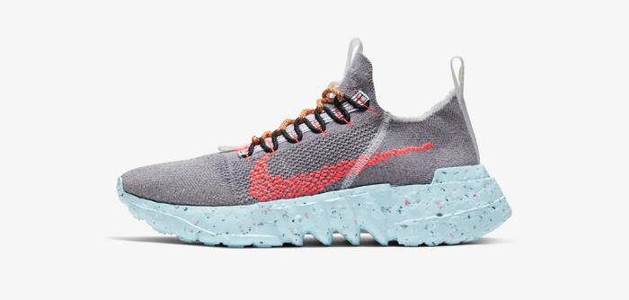 Nike je 11. junija na SNKRS predstavil svojo zbirko superg iz recikliranih materialov Space Hippie