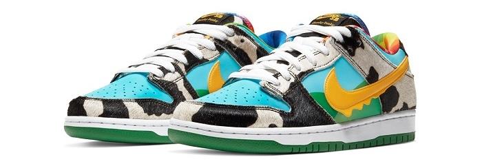 Nike x Ben & amp; Jerry's, renkli ve dokulu SB Dunk Low Chunky Dunky'yi keşfedin