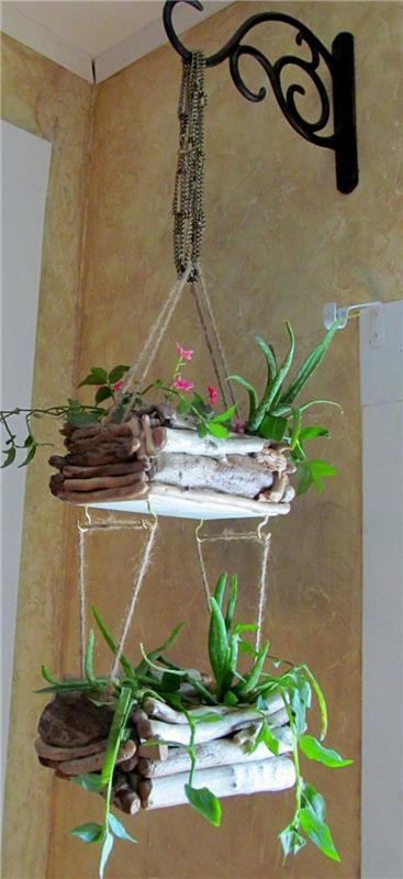 dalgaların karaya attığı odun-nesne-driftwood-çerçeve-doğa-dekorasyon-mobil-driftwood