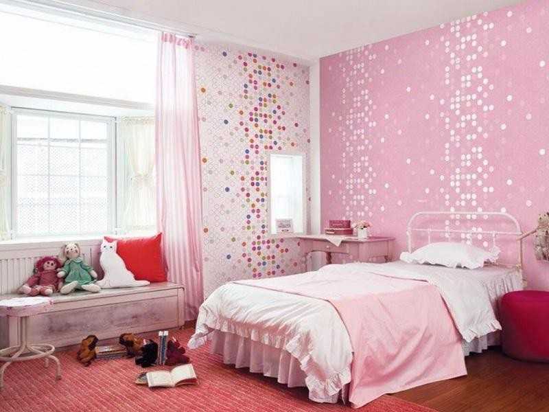 Foto de mobília para o quarto de uma menina
