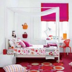 Quarto em tons de rosa