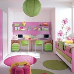 Quarto rosa para uma menina