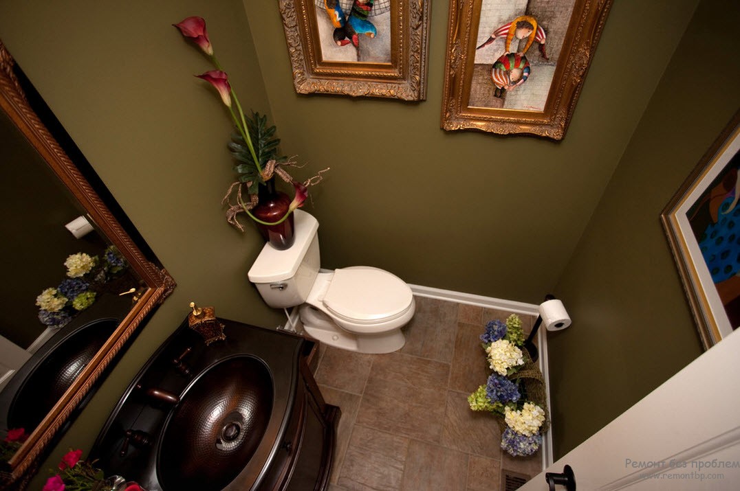 Toilette oliva