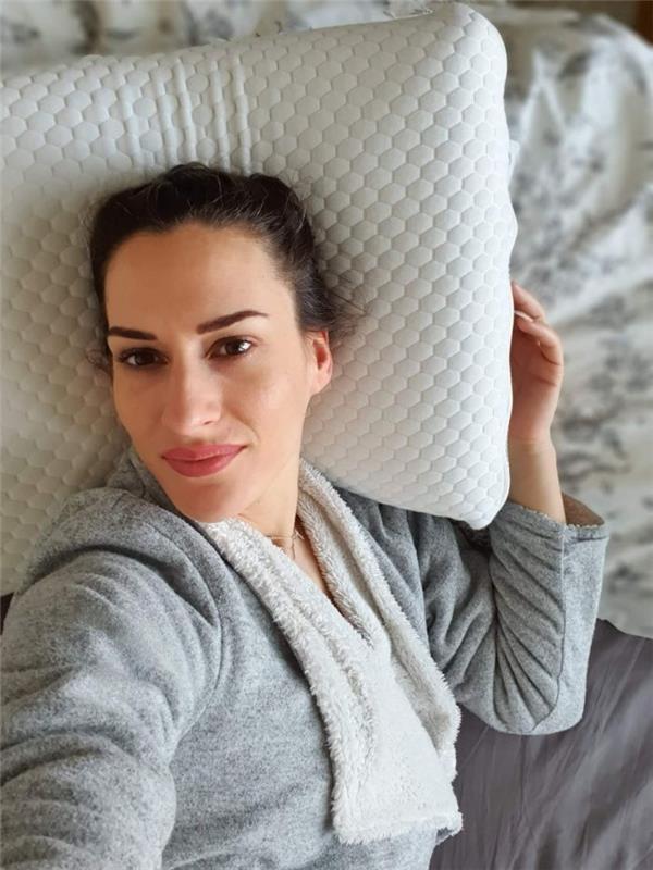 pagalvė gimdos kaklelio spondilozei ergonomiško modelio kokybės pagalvė iš mano pagalvės ir aš
