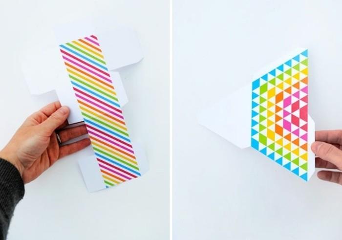 origami stačiakampio ir trikampio dėžutė-idėja-kaip padaryti spalvingą origami dovanų dėžutę