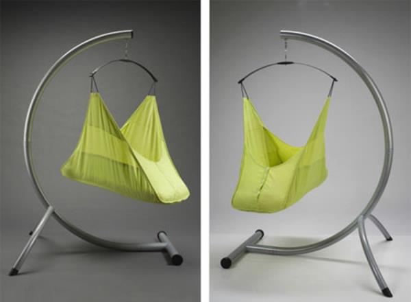 originali-idėja-sūpynėms-žalia-evoliucinė-kūdikio lova