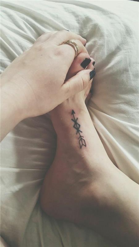 Vikingų runų tatuiruotės idėja vikingų simbolių tatuiruočių pėdų simbolis