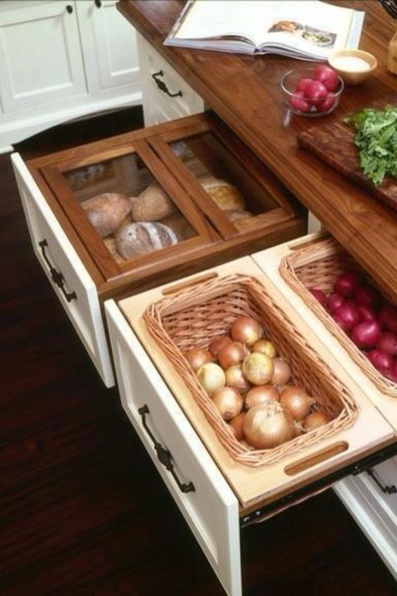 Armazenamento conveniente de alimentos