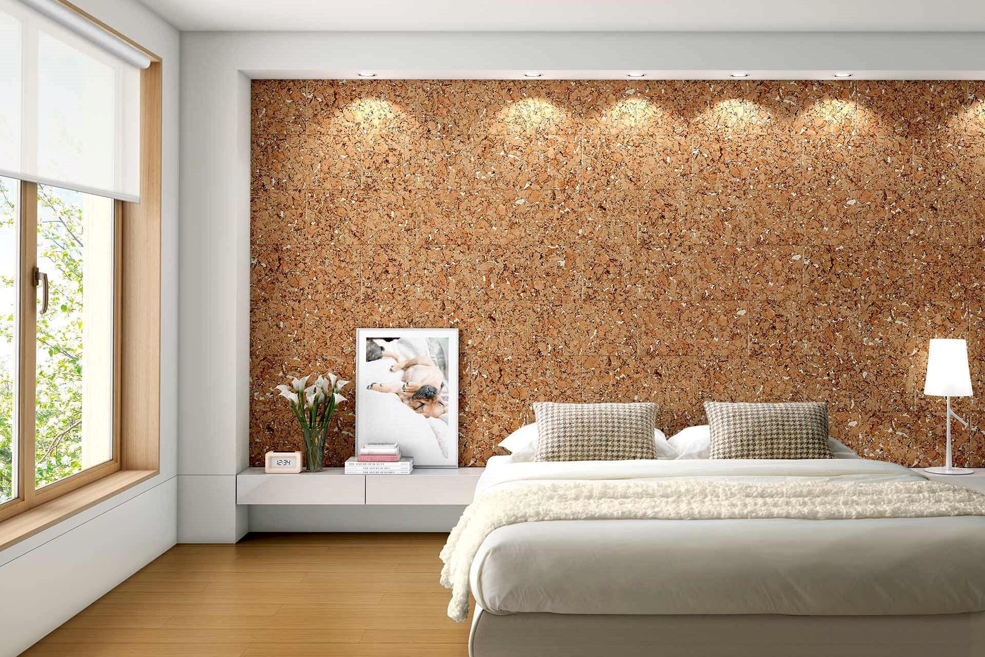 mantar-duvar-yatak odası
