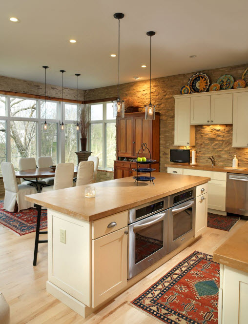 Pietra decorativa in cucina