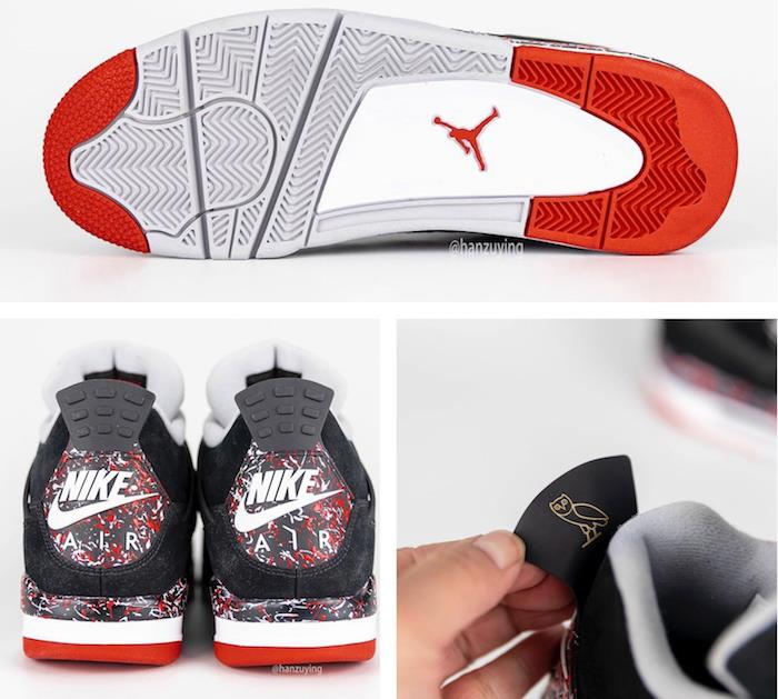 Nike in Drake sta obnovila partnerstvo z napovedjo za leto 2020 nove različice Air Jordan 4 x OVO Splatter