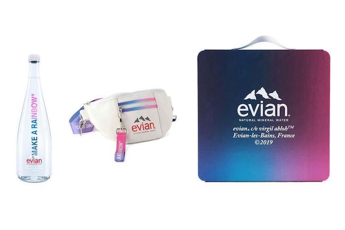 Po pirmosios butelių ir šalutinių produktų serijos „Evian x Virgil Abloh“ bendradarbis grįžo į 3.0 kampaniją