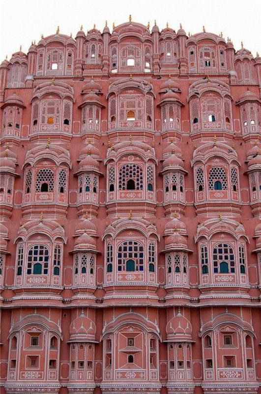 indėnų rūmai-vėjų rūmai-arba-Hawa-Mahal