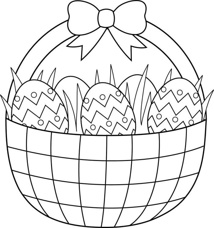 küçükler için kolay paskalya yumurtası çizimi, yumurtalı Paskalya temasında çocuklar için kolay boyama