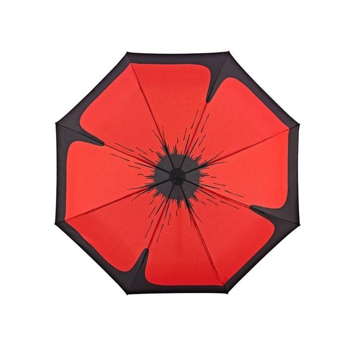 katlanır-şemsiye-çiçek-güzel-kırmızı-boyutlu