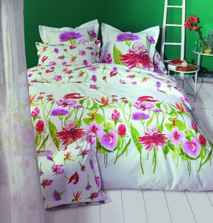 posteljnina-posteljnina-podeželsko cvetje