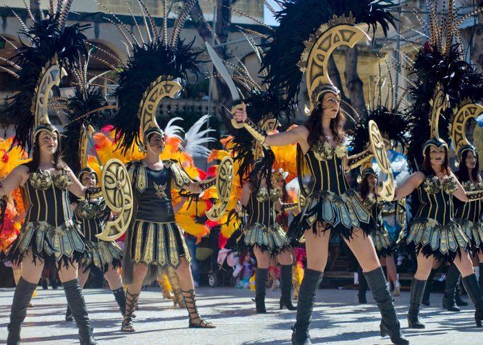 Amazon mitolojisi kostümleri, çocuk karnaval kostümü, rolleri değiştirmek için maske