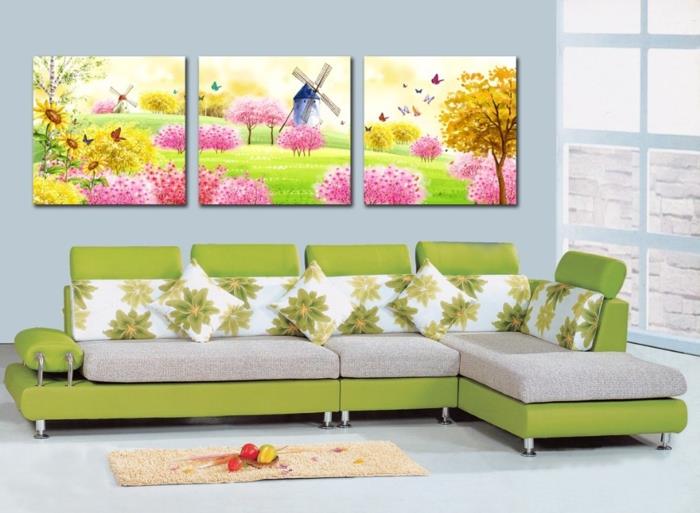 manzara-resim-duvar-dekorasyon-duvar-dekorasyon-tasarım-orijinal-fikir-kanepe-yeşil