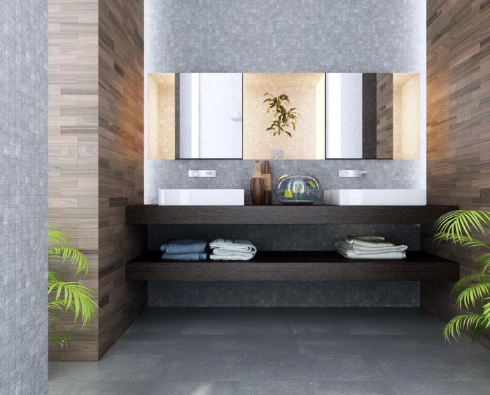 vonios kambarys-plytelės-tapyba-originalios-idėjos-padaryti-stiklo-dubuo-baseinas