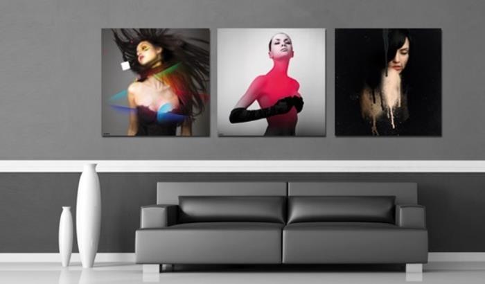 oturma odası-için-resim-orijinal-fikir-üç-paneller-modern-triptik-resim