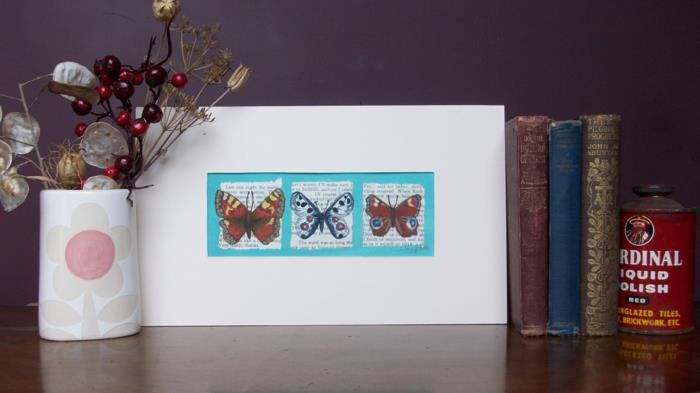 oturma odası-için-resim-orijinal-fikir-üç-paneller-triptik-kelebek-resim