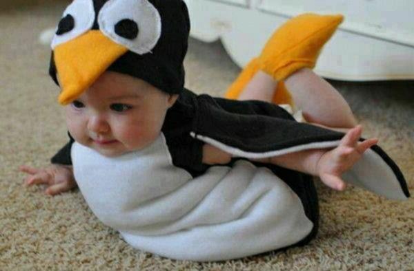 kostum otroškega pingvina