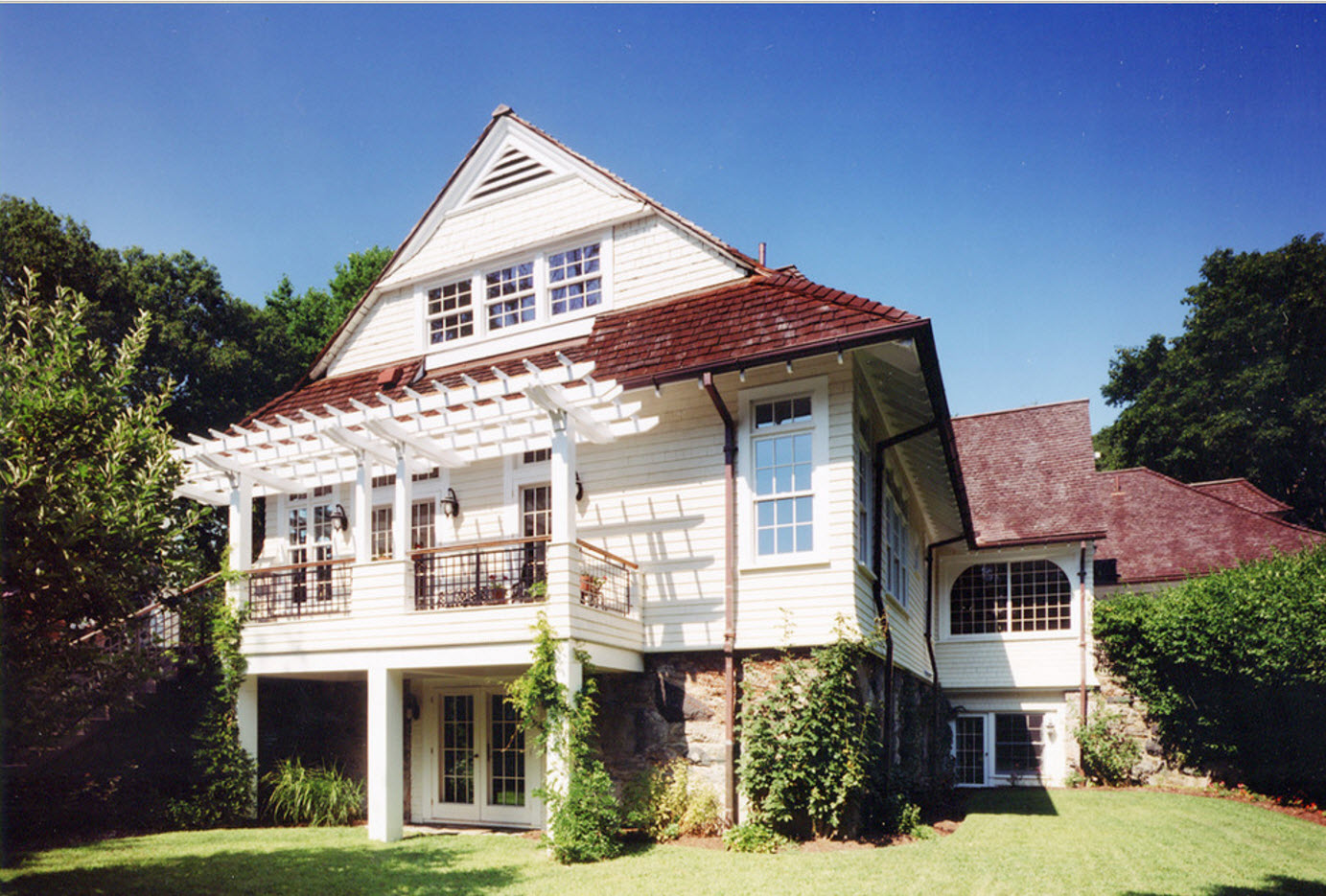 Pérgola en el balcón