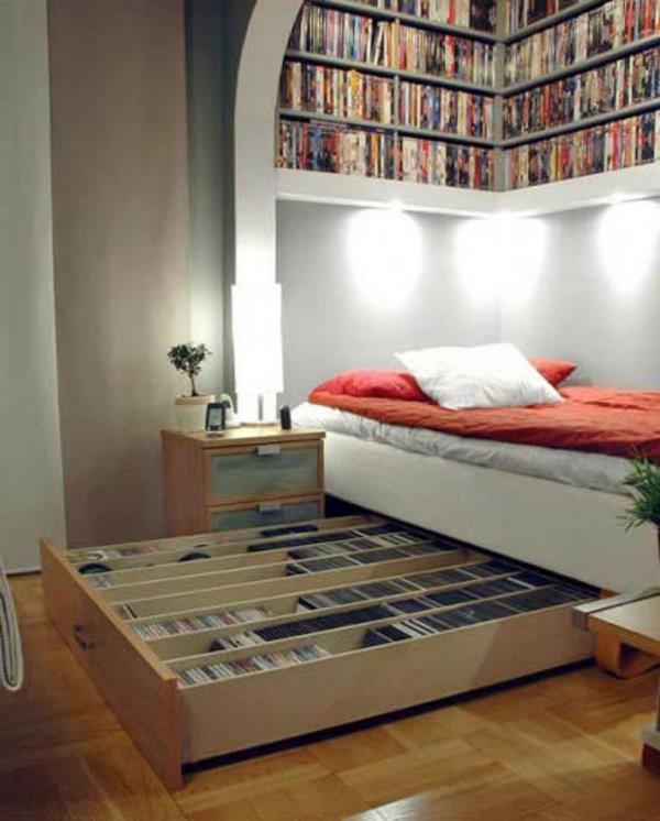 model majhne spalnice-dekoracija