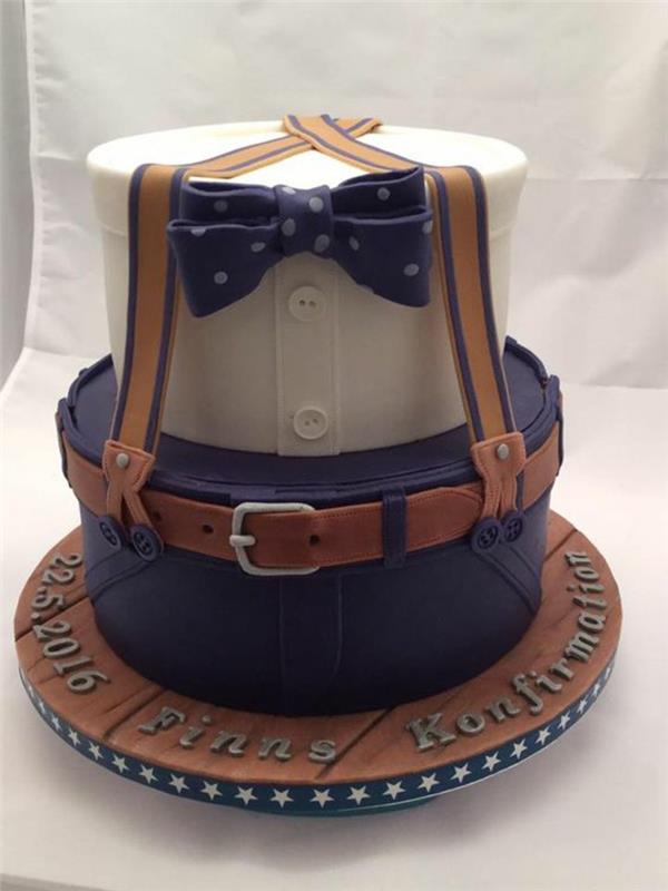 Lepa rojstnodnevna torta zdravnik, ki rojstnodnevno torto